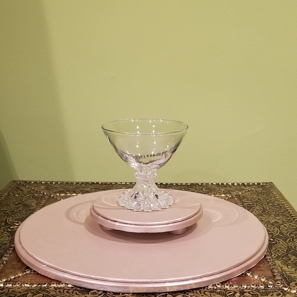 3 Vintage Dessert Glasses - Picture 2 of 2